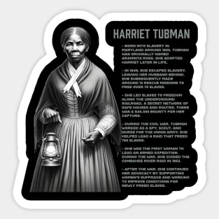 Harriet Tubman - Black History Legend Sticker